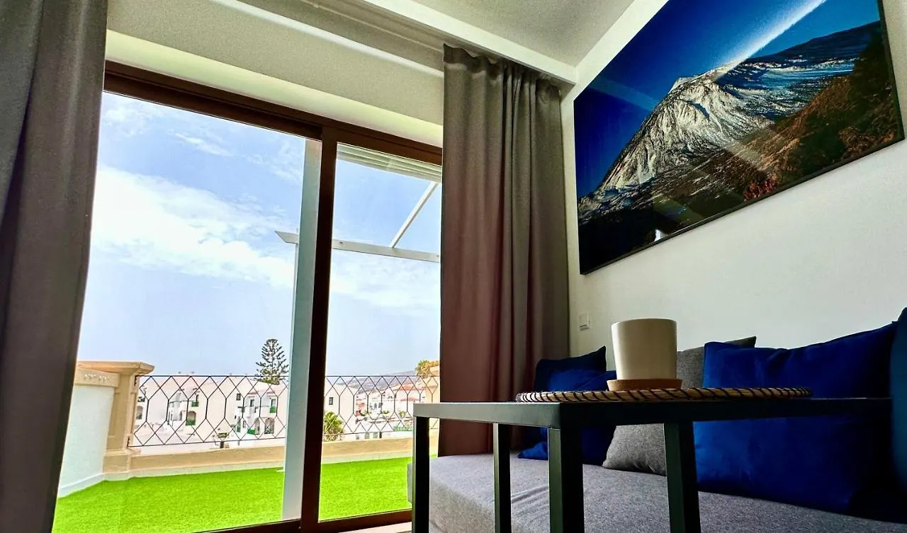 Costa Adeje - Amazing Ocean And Teide View - Fast Wifi, Air Con Apartment